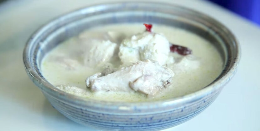 Kolhapuri Style White Chicken Curry